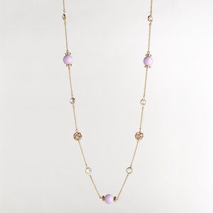 JCrew Factory fireball and bead necklace